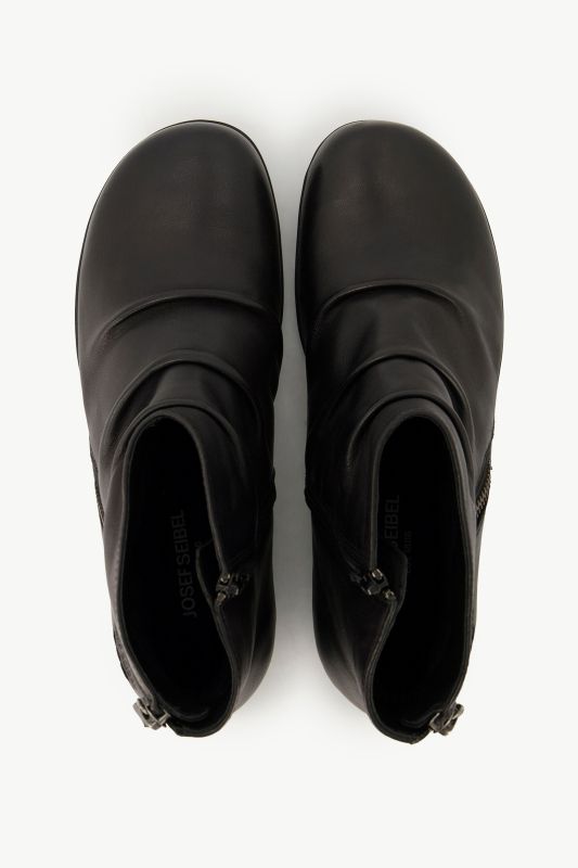 Bottines en cuir Josef Seibel, semelle de propreté amovible - largeur H
