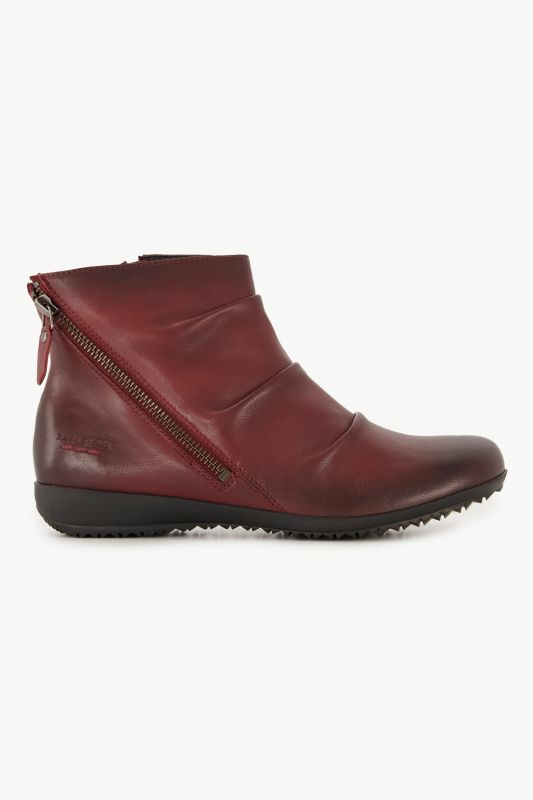 Bottines en cuir Josef Seibel, semelle de propreté amovible - largeur H