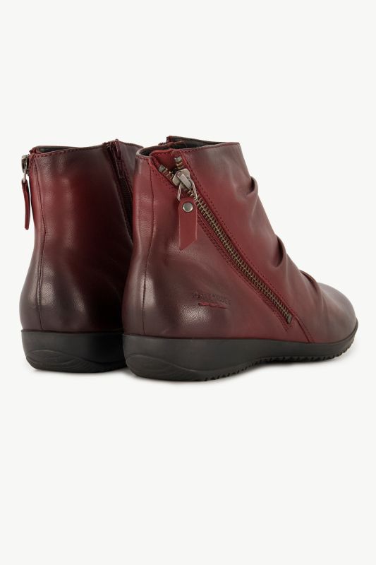 Bottines en cuir Josef Seibel, semelle de propreté amovible - largeur H