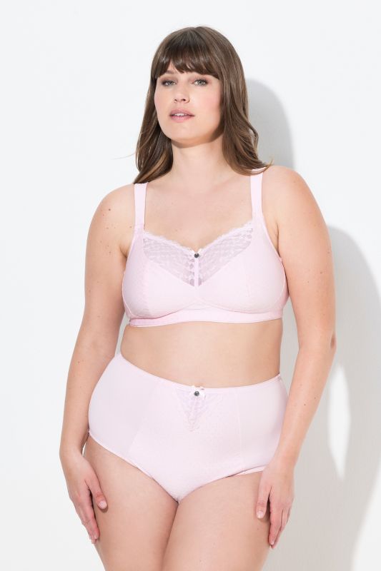 Soutien-gorge confort. Sans armatures. Dentelle - bonnet C-E