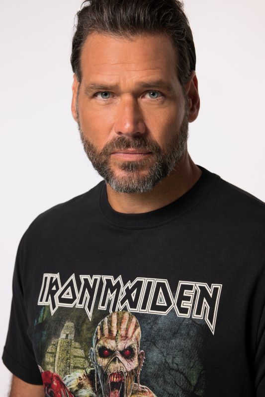 T-shirt JP 1880 à manches courtes. Groupe Iron Maiden – jusqu'au 8 XL