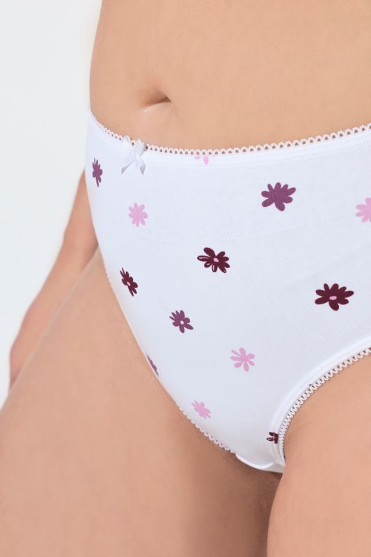 Strings, lot de 5. Fleurs/couleur unie
