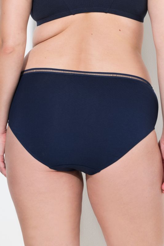 Culottes, lot de 5, bordure en dentelle au crochet au niveau de la ceinture