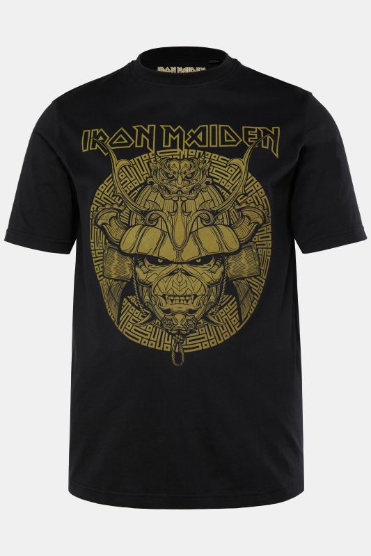 T-shirt JP 1880, imprimé groupe Iron Maiden, manches courtes - jusqu'au 8 XL