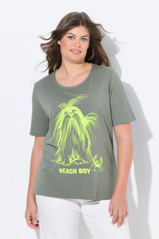 T-shirt à col rond et manches 1/2, OEKO-TEX Made in Green