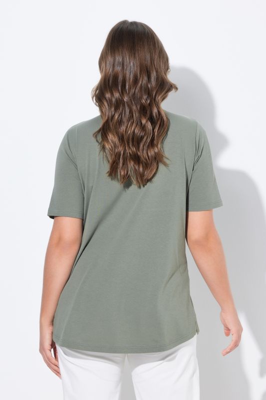 T-shirt à col rond et manches 1/2, OEKO-TEX Made in Green
