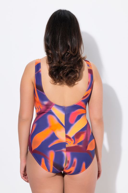 Maillot de bain, sans bonnets souples, col rond