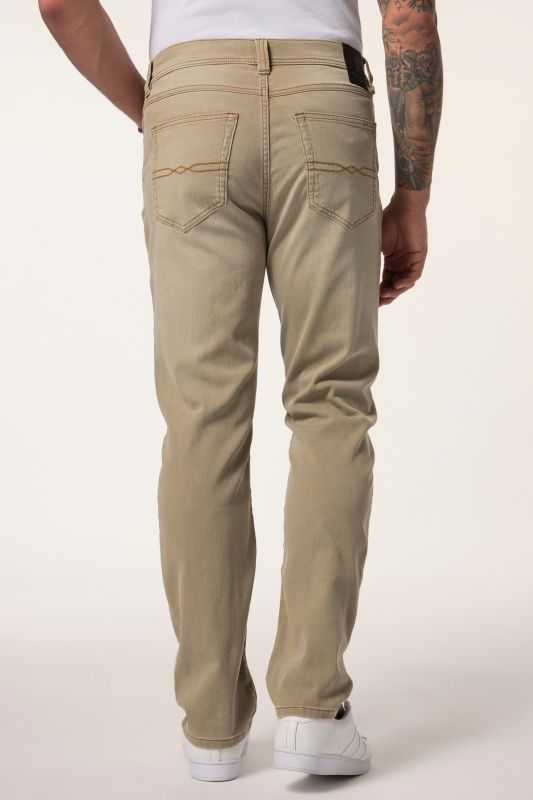 Jean coloré JP 1880, FLEXNAMIC®, ventre confort, coupe Straight Fit 5 poches - jusqu'au 74/38