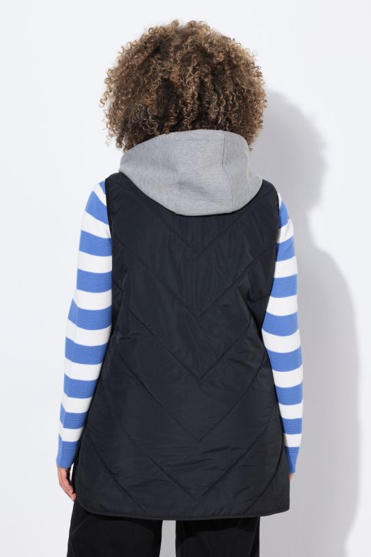 Doudoune sans manches HYPRAR, capuche, matière déperlante