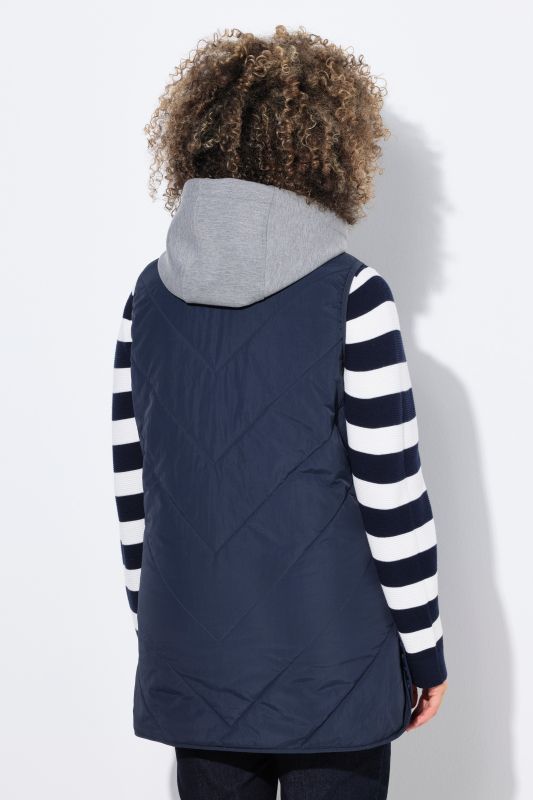 Doudoune sans manches HYPRAR, capuche, matière déperlante