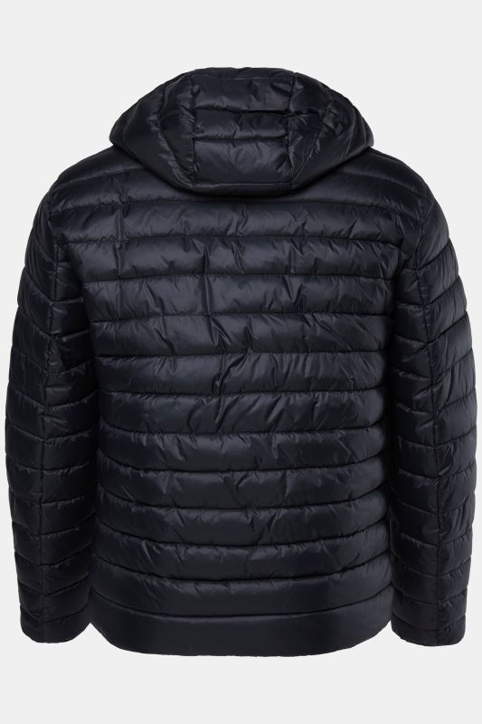 Veste matelassée JAY-PI sans manches, ventre confort et capuche - jusqu'au 7 XL