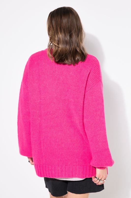 Cardigan oversize, maille confortable, coupe ouverte
