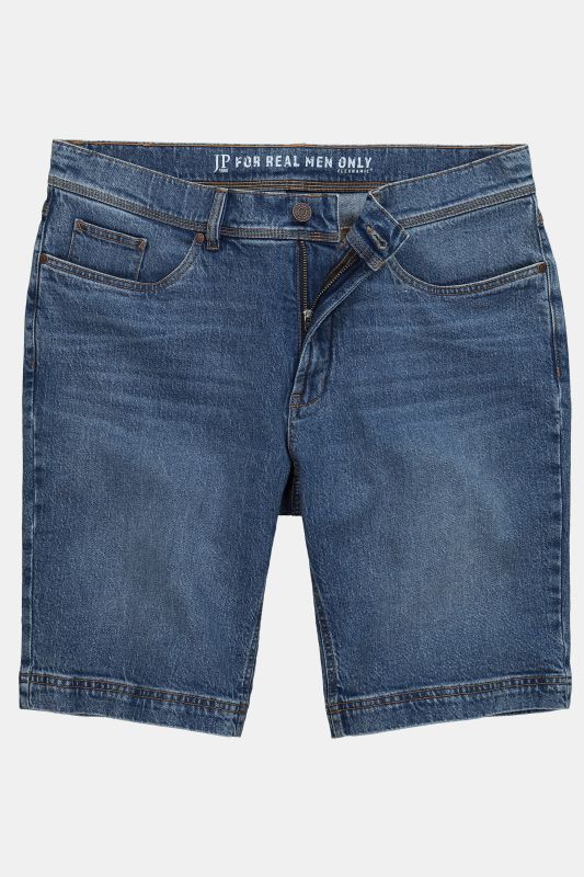 Bermuda en jean JP 1880, style vintage, technologie FLEXNAMIC®, coupe Loose Fit  5 poches - jusqu'à la taille 74
