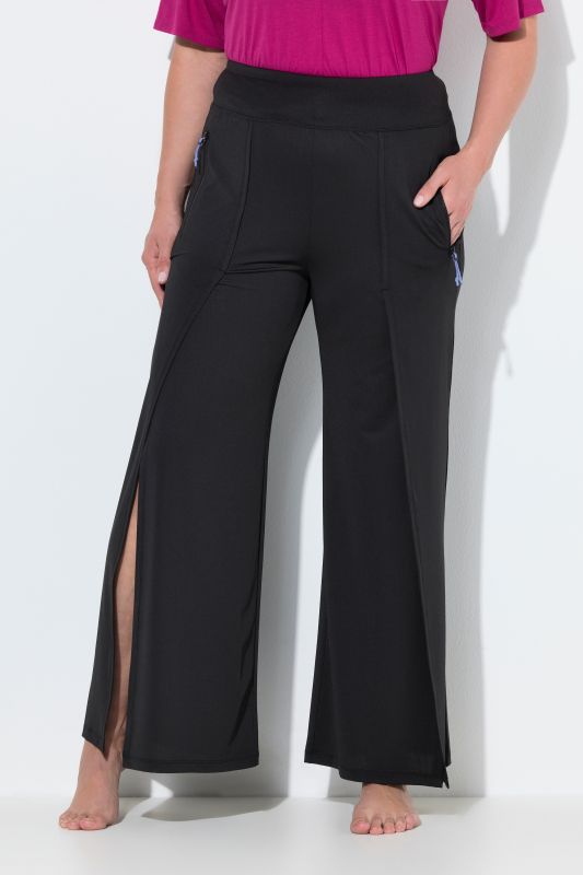 Pantalon avec protection UV 50+, jambe large et taille élastique, matière recyclée
