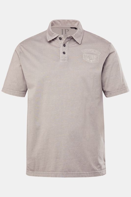 Polo JP 1880 esprit vintage. Manches courtes et écussons - jusqu'au 8 XL