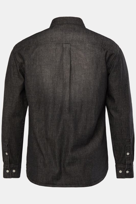 Chemise en jean JP 1880 esprit vintage, manches longues et col Kent, coupe Modern Fit - jusqu'au 8&nbsp