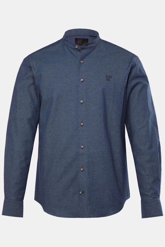 Chemise traditionnelle JP 1880, manches longues et col officier, coupe Modern Fit - jusqu'au 8&nbsp