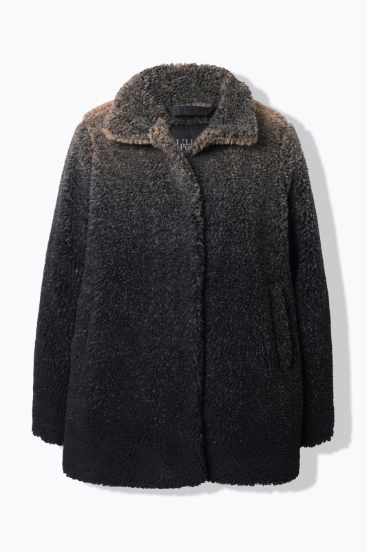 Manteau en fausse fourrure