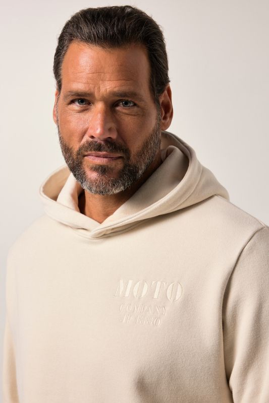 Sweat à capuche JP 1880 en molleton. Broderies - jusqu'au 8&nbsp