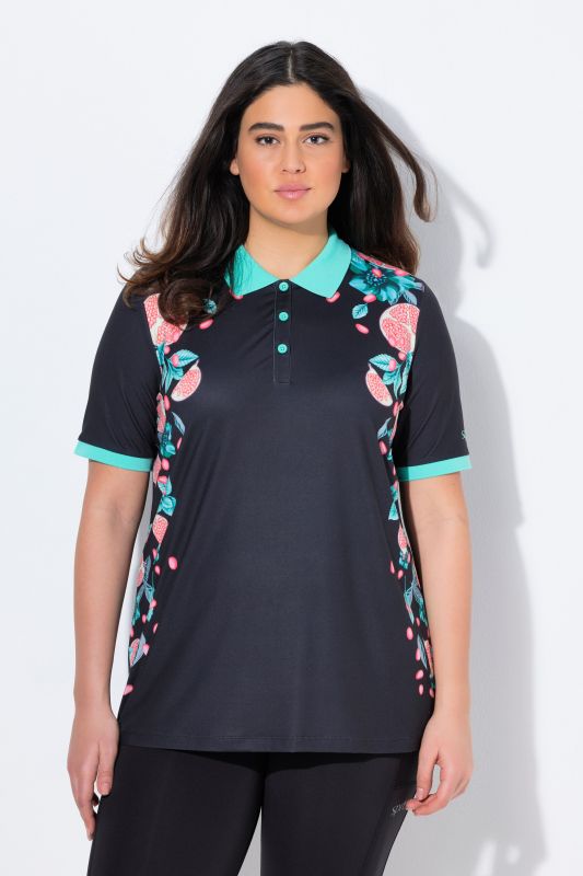 Polo technique à manches courtes. Col classique. Matière recyclée