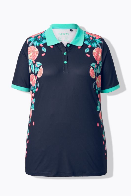 Polo technique à manches courtes. Col classique. Matière recyclée
