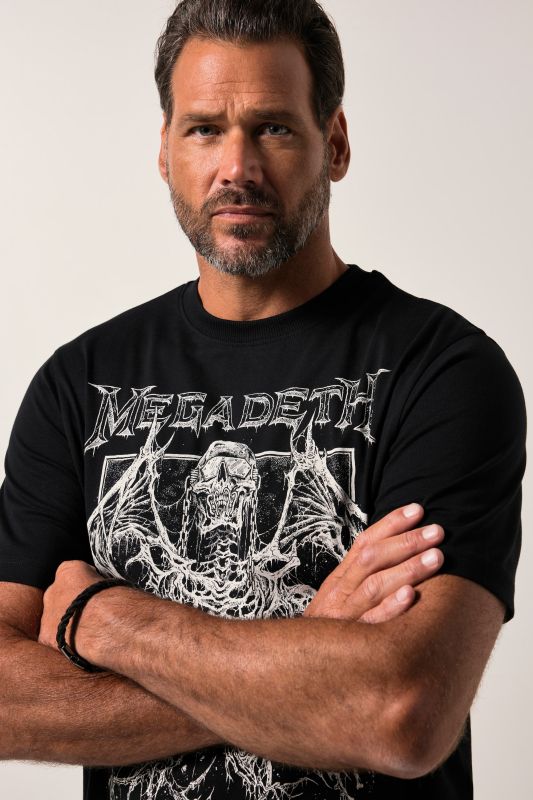 T-shirt JP 1880, groupe Megadeth, manches courtes - jusqu'au 8&nbsp