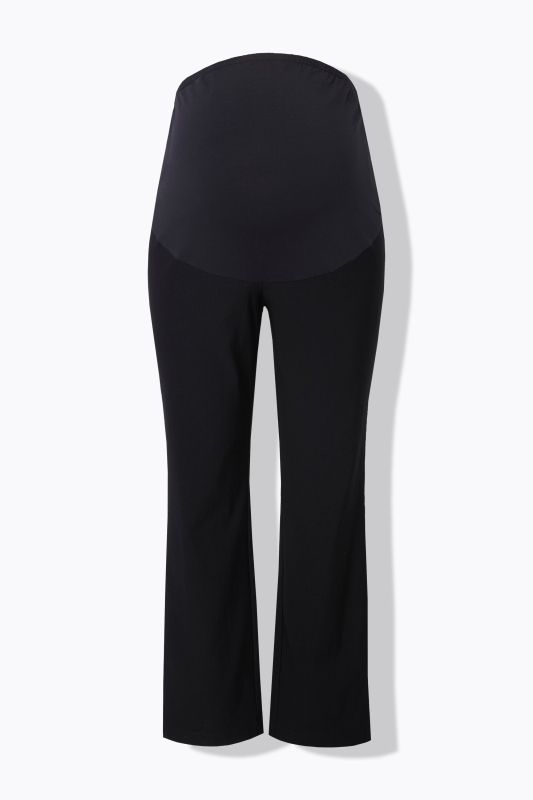 Pantalon Bellieva en bengaline, empiècement extensible au niveau de la ceinture