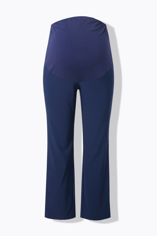 Pantalon Bellieva en bengaline, empiècement extensible au niveau de la ceinture