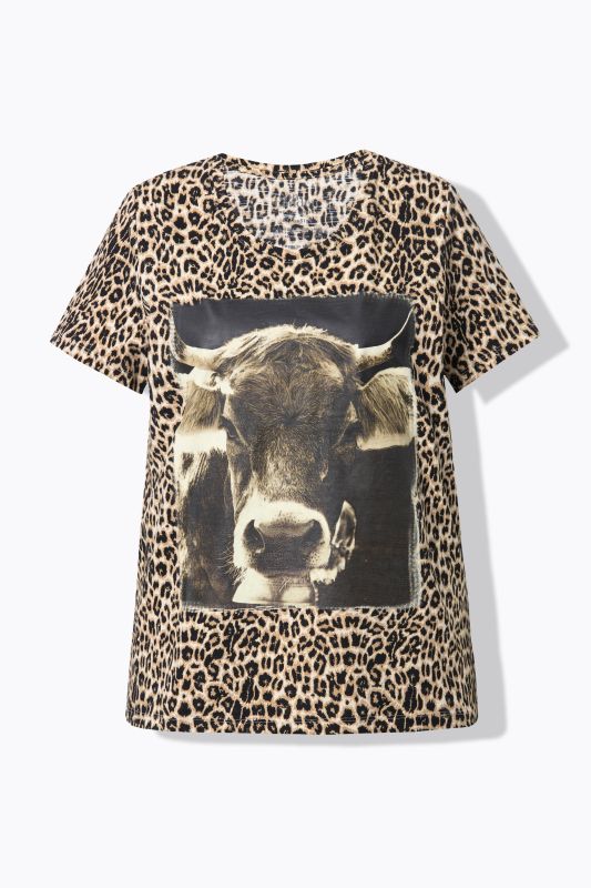T-shirt motif traditionnel bavarois. Col rond et manches courtes. Coupe Classic