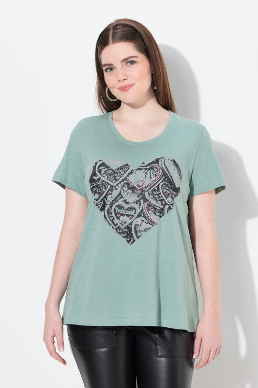 T-shirt motif traditionnel bavarois. Col rond et manches courtes. Coupe Classic
