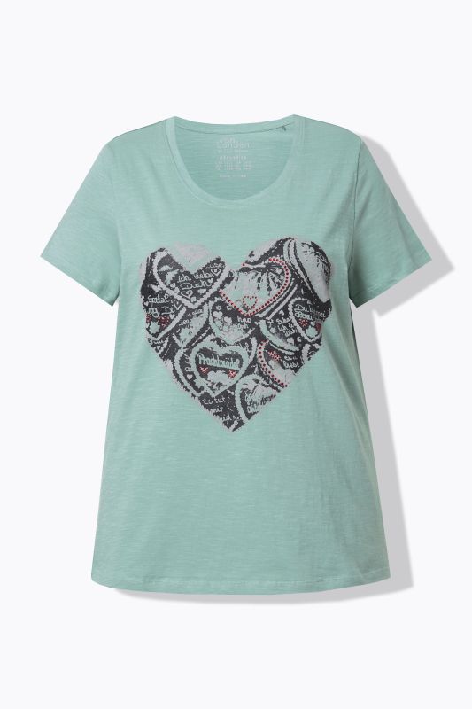 T-shirt motif traditionnel bavarois. Col rond et manches courtes. Coupe Classic