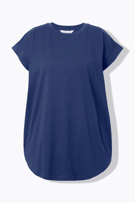 T-shirt, base arrondie