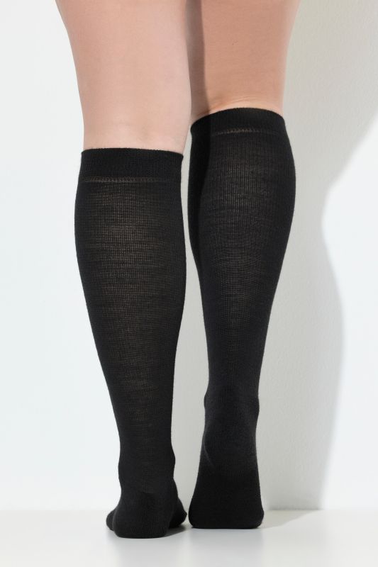 Bas de compression extrêmement confortables, tissu éponge mélangé