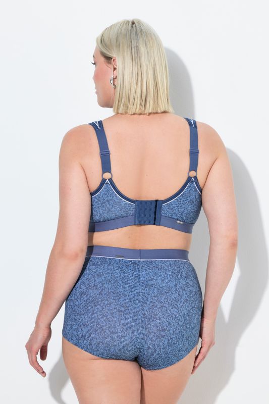 Soutien-gorge minimiseur, sans armatures, aspect jean – bonnet C-D