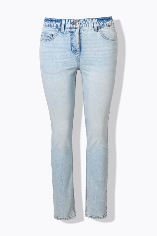 Jean Sarah jambe ajustée, taille confortable