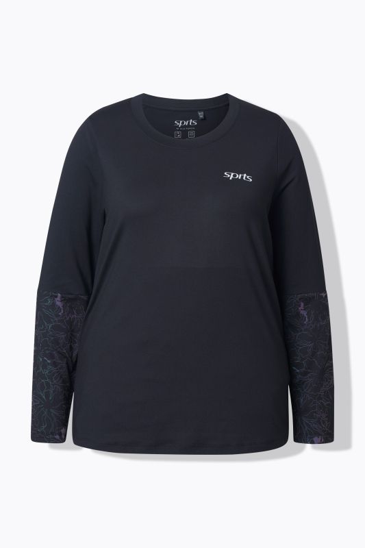 T-shirt technique en matière recyclée, décolleté rond et manches courtes, coupe Classic Fit