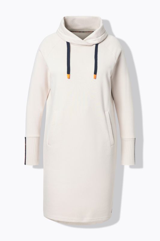 Robe en molleton à capuche, manches longues, OEKO-TEX