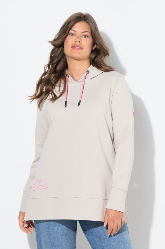 Sweat-shirt à capuche et manches longues