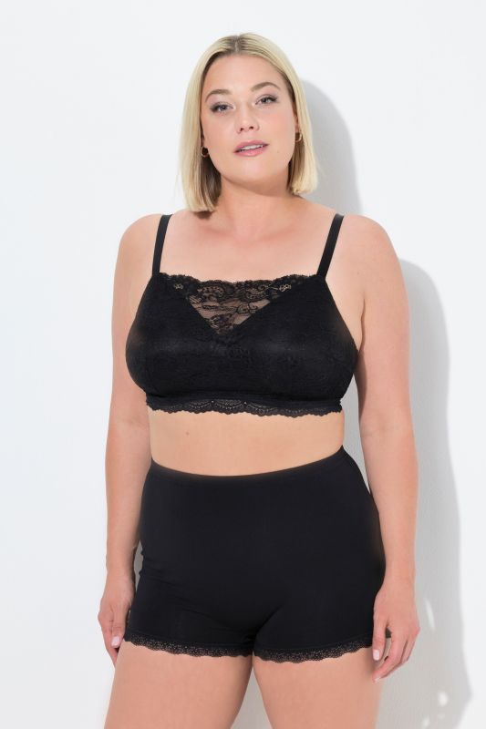 Bralette sans armatures, bonnets souples et dentelle – bonnet B-E
