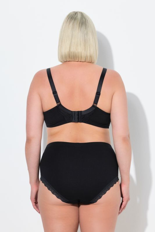 Soutien-gorge à armatures et bonnets souples, dentelle – bonnet B-F