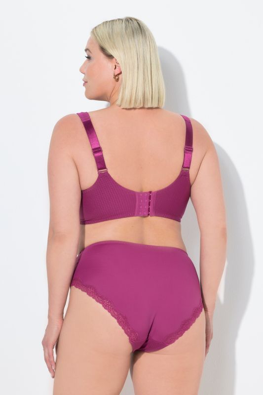 Soutien-gorge de maintien, sans armatures, dentelle - bonnet C-G