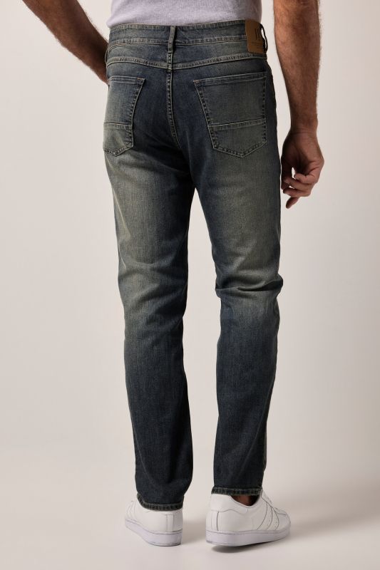 Jean JP 1880 ventre confort, style vintage, tissu denim finition FLEXNAMIC®, coupe Straight Fit 5 poches - jusqu'à la taille 38/74 (jusqu'au 136 en version Tall)
