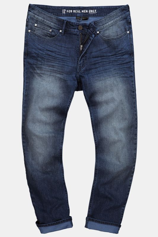 Jean JP 1880 ventre confort, style vintage, tissu denim finition FLEXNAMIC®, coupe Straight Fit 5 poches - jusqu'à la taille 38/74 (jusqu'au 136 en version Tall)
