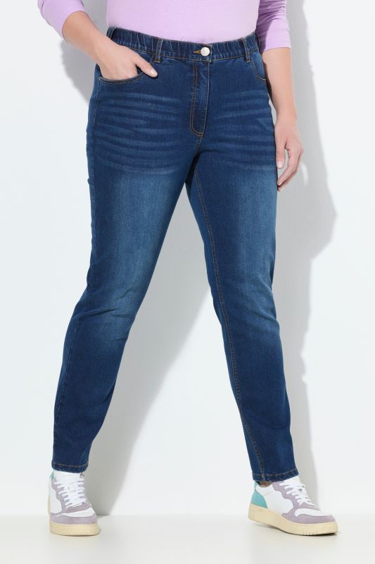 Jean Mia en denim stretch, taille confortable