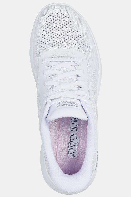 Sneakers à enfiler Skechers. Mousse à mémoire de forme – largeur G