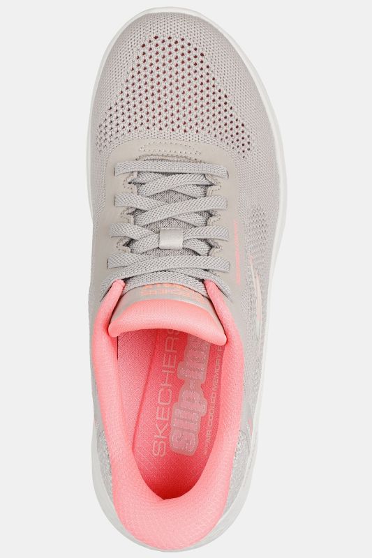 Sneakers à enfiler Skechers. Mousse à mémoire de forme – largeur G