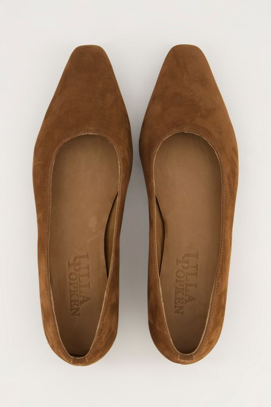 Ballerines en nubuck – largeur H