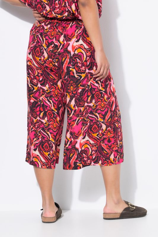 Jupe-culotte Wide Legs, imprimé all-over