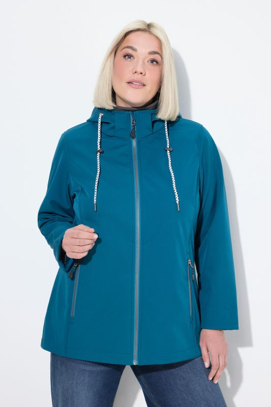 Veste softshell HYPRAR, matière déperlante, poches zippées