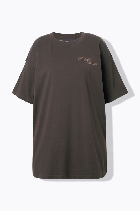 T-shirt oversize, imprimé à message